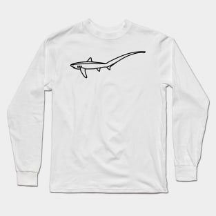 Common Thresher Shark Long Sleeve T-Shirt